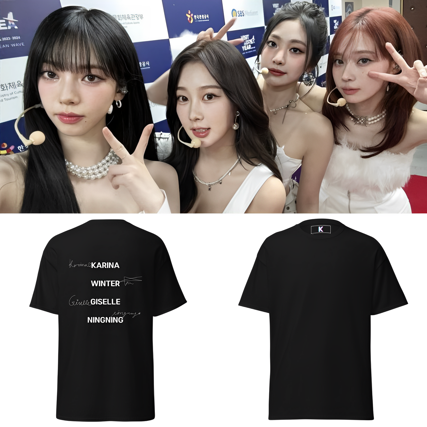 Aespa Unisex Classic Tee
