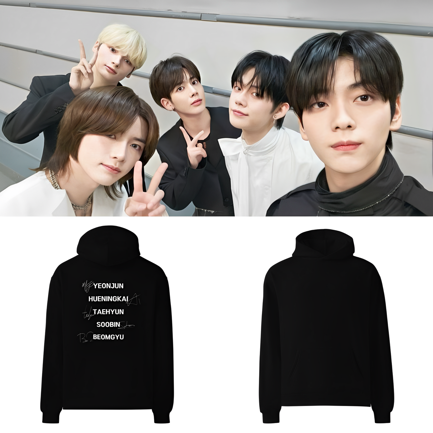 TXT Unisex Oversized Hoodie