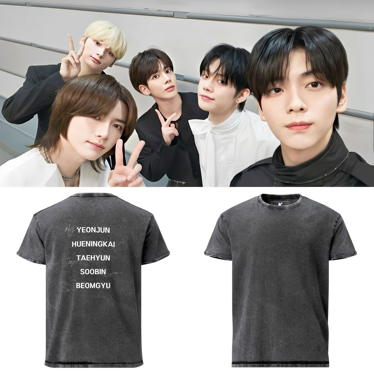 TXT Unisex Denim T-Shirt