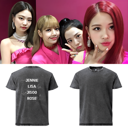 BLACKPINK Unisex Denim T-Shirt