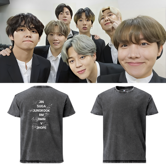 BTS Unisex Denim T-Shirt