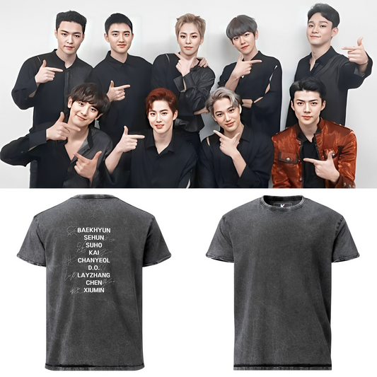 EXO Unisex Denim T-Shirt