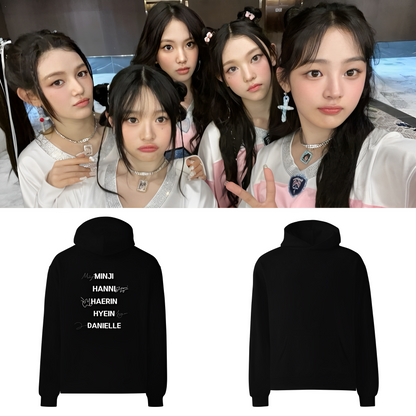 NewJeans Unisex Oversized Hoodie