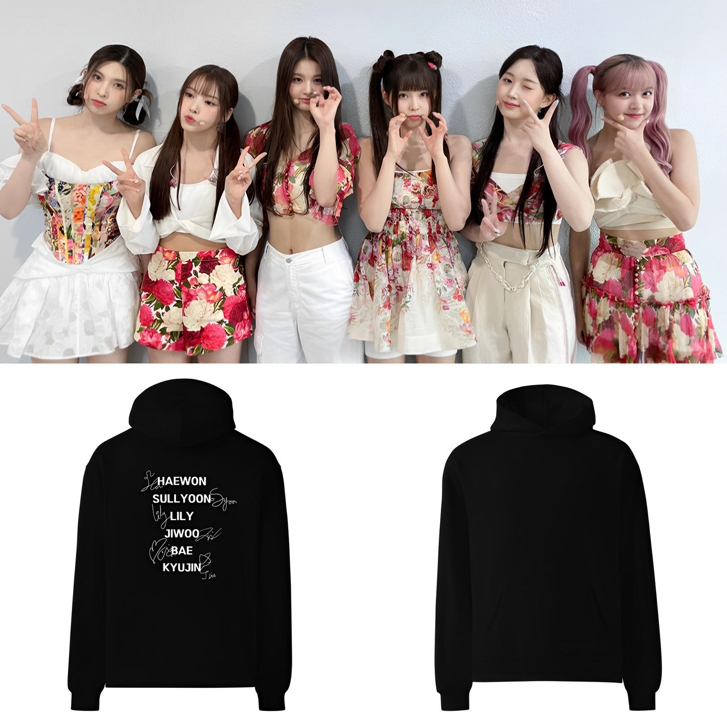 NMIXX Unisex Oversized Hoodie