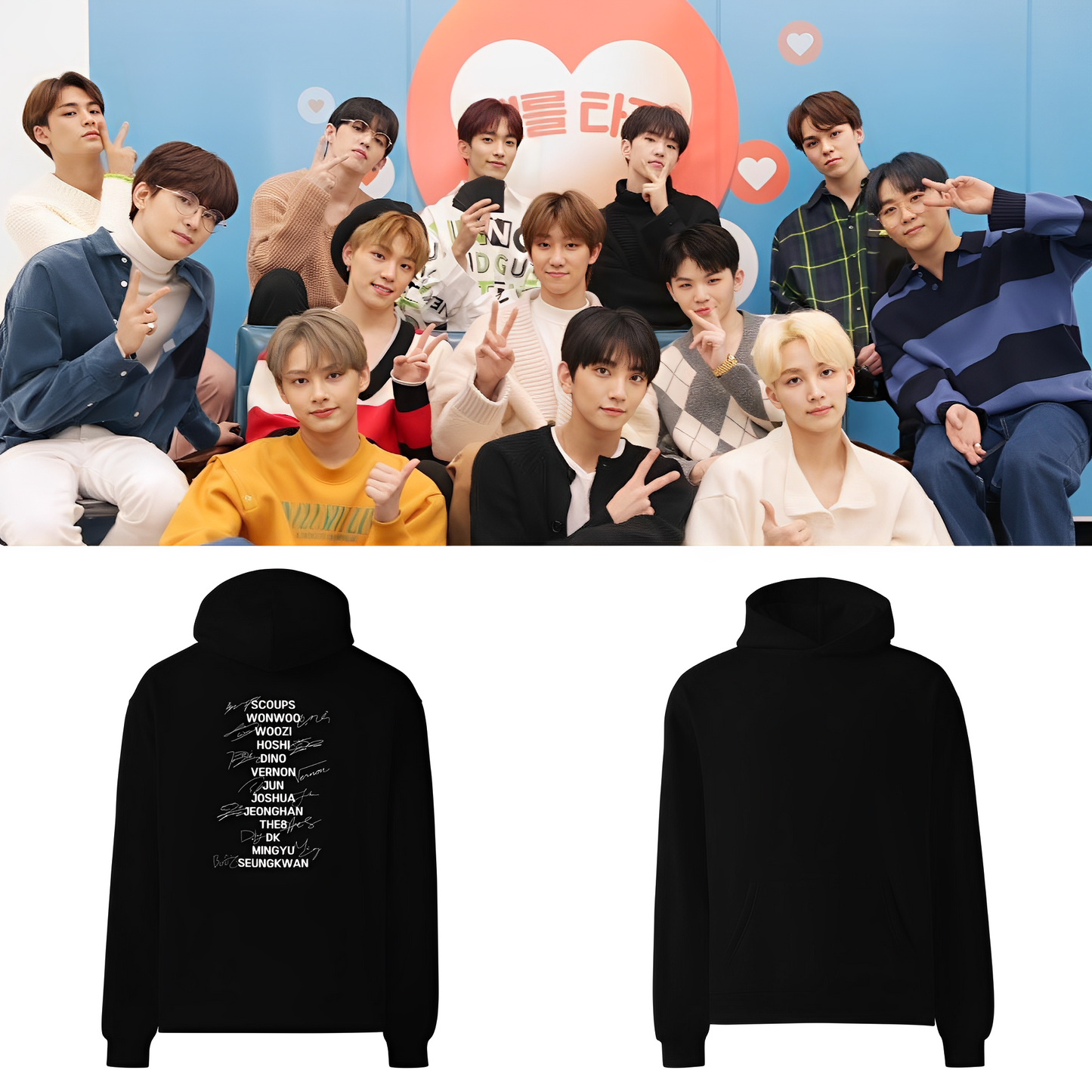 Seventeen Unisex Oversized Hoodie