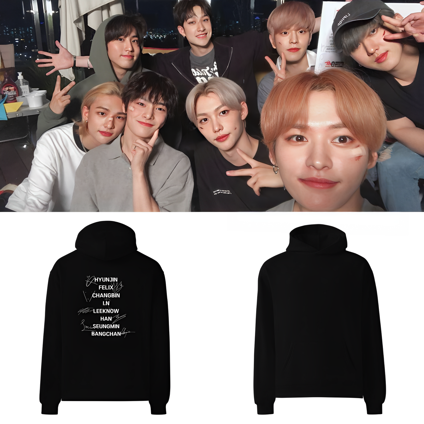 Stray Kids Unisex Oversized Hoodie